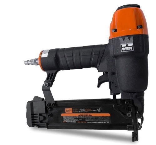 WEN 61721 18-Gauge 3/8-Inch to 2-Inch Pneumatic Brad Nailer - Lot 190