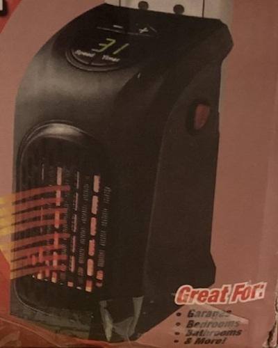Wall-Outlet Warm Air Blower - Lot 246