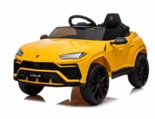 Lamborghini Urus Ride On Car, 12V Battery Powered w/ Parent Remote Control, Yellow, May Not Have Battery - Lot 266