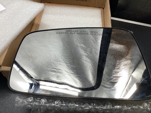 Heated Mirror Glass Passenger Side For Dodge Ram 1500 2500 09-17 - Lot 414