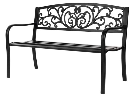 VINGLI 50" Cast Iron Bench, Missing Hardware - Lot 111