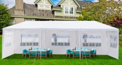 10'x30' Party Wedding Tent, White - Lot 631