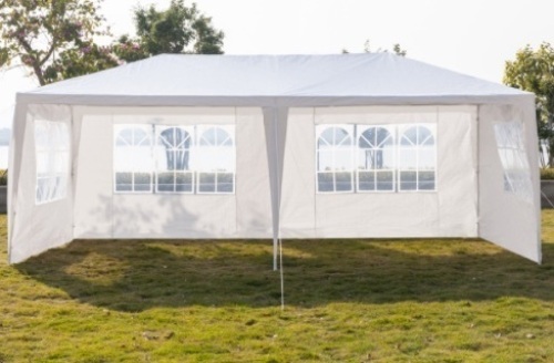 10'x20' 4 Sides Party Wedding Tent w/ Spiral Tubes   - Lot 801