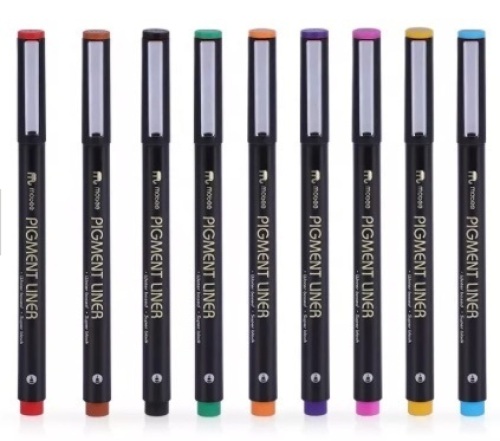 Mobee 9 Colors Water-based Marker Pens - Lot 107