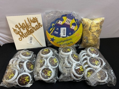Bundle of Ramadan/ Muslim Party Supplies - Lot 120