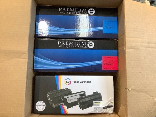Box of 3 Ink Cartridges for Brother Printers - Lot 135