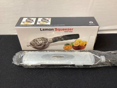 Lemon Squeezer & Zester - Lot 177