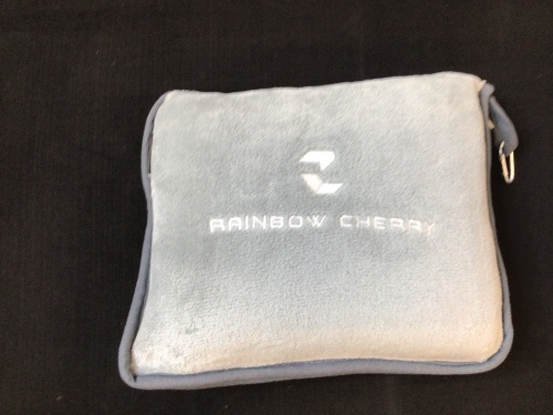 Fleece Blanket in a Pillow Pouch - Lot 344