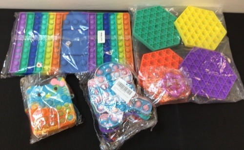 Bundle Pack of Pop It Toys - Lot 450