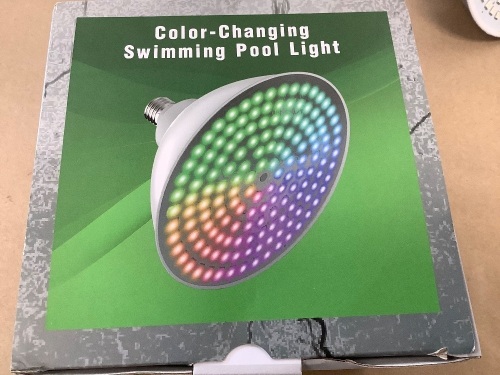 Color Changing Swimming Pool Light - Lot 340