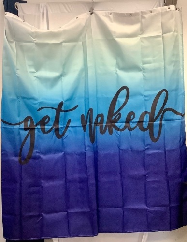 Get Naked Shower Curtain - Lot 366