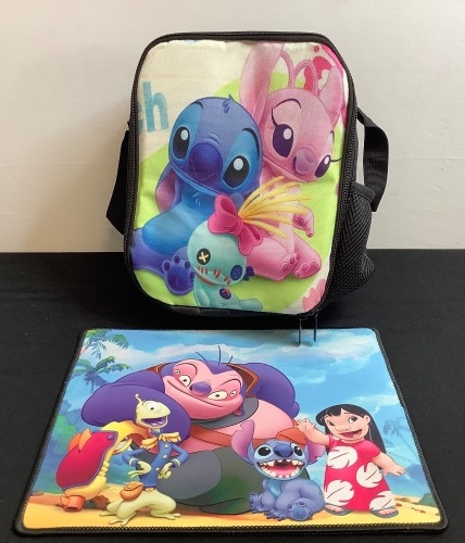 Lilo & Stitch Mousepad & Lunch Box - Lot 66