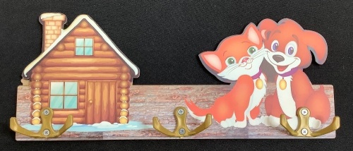 Kids Wall Mount Coat Rack - Lot 34