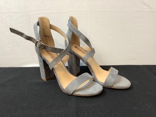 Idifu Womens Chunk Heel Dress Shoes, 8 - Lot 167