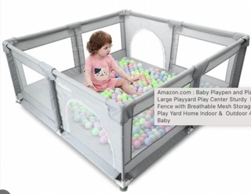 ARKMIIDO Playpen Indoor & Outdoor - Lot 224