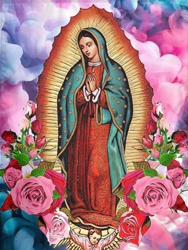 Lot of (2) 5D Virgin Mary Diamond Painting Kits - Lot 189