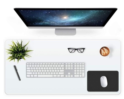 Clear Desk Mat 16x31 with Mouse Pad - Lot 154