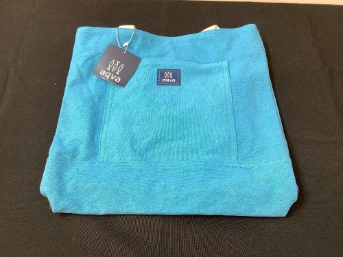 AQVA 14 Oz. Solid Color Washed Cotton Canvas Tote Bag - Lot 274