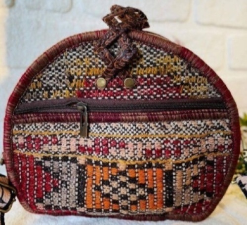 Handmade Cross Body Bag - Lot 368