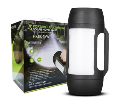 Portable Multimedia Solar Home Lamp - Lot 49