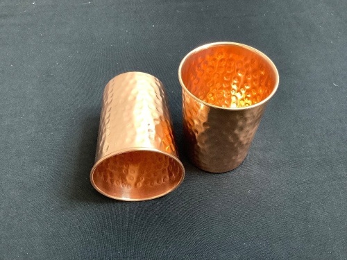 Cretoni Set of 2 Copper Cups - Lot 94