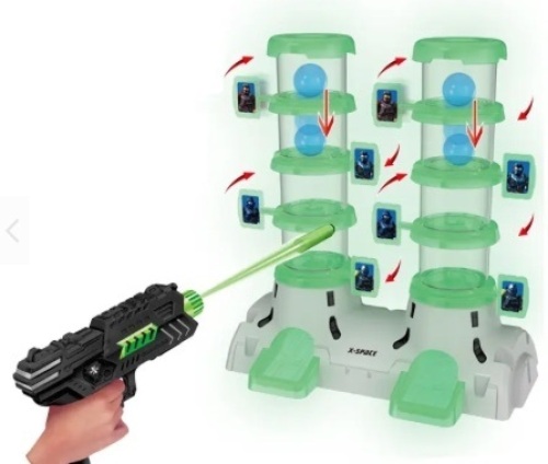 Dark Wars Glow In The Dark Soft Bullet Target Shooting Guns - Lot 452