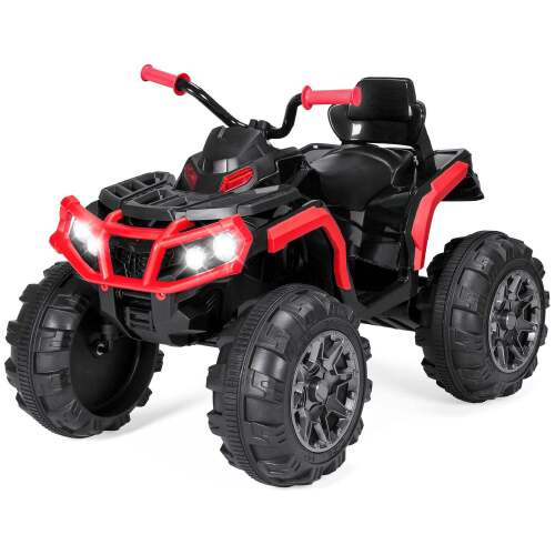 12V Kids Ride-On 4-Wheeler Quad ATV Car w/ 3.7mph Max, Bluetooth, Headlights - Lot 8156
