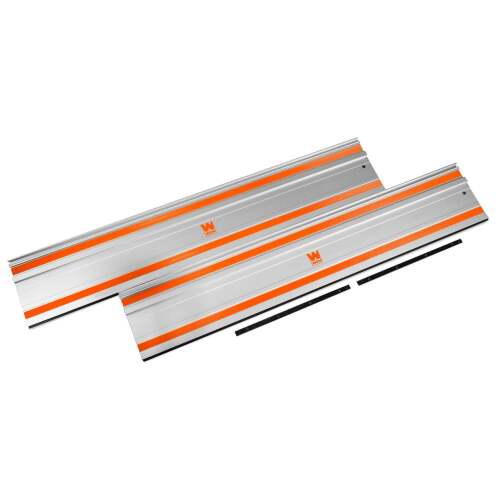 WEN CT9502 100-Inch Track Saw Track Guide Rail and Adapters - Lot 8176