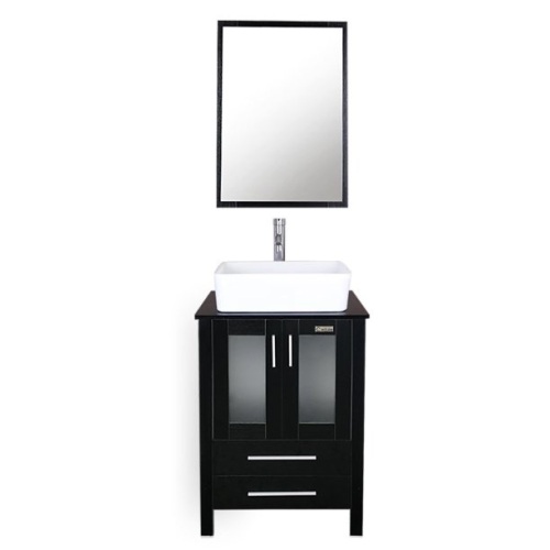 eclife 24" Classical Bathroom Vanity Vessel Sink Set - Lot 8181