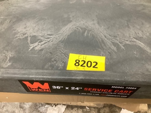 WEN 73004 Service Cart 36"x24" - Lot 8202