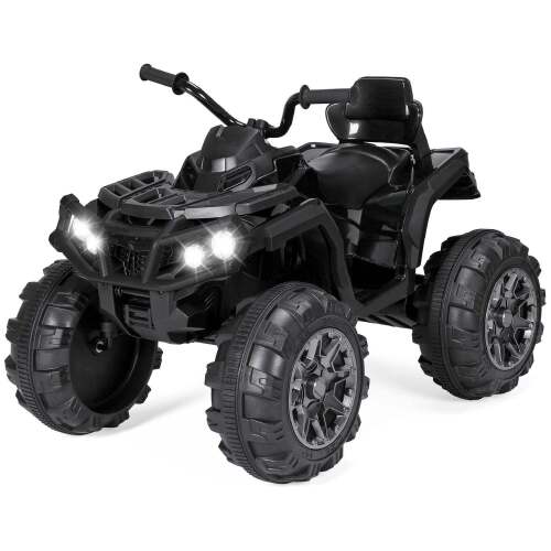 12V Kids Ride-On 4-Wheeler Quad ATV Car w/ 3.7mph Max, Bluetooth, Headlights - Lot 8318