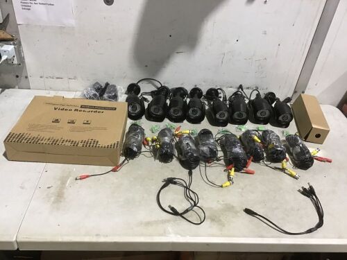 8 Camera Home Security System  - Lot 114