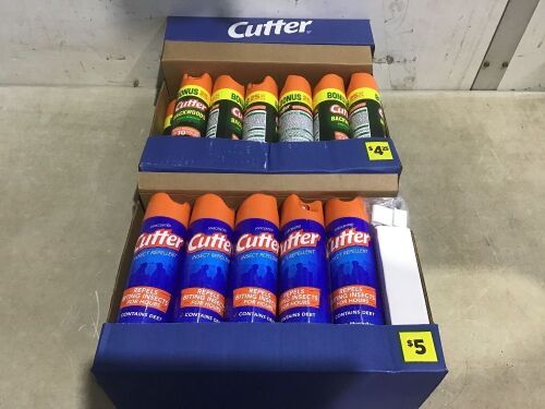 Lot of (24) Cutter Insect Repellent  - Lot 154