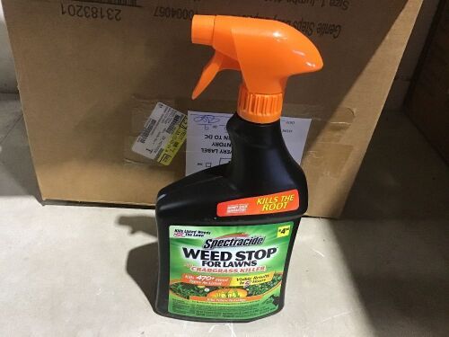 Case of (9) Spectracide Weed Stop Plus Crabgrass Killer3  - Lot 254