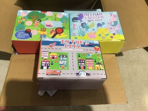 Case of (24) Assorted 48pc Kid's Puzzles - Lot 265