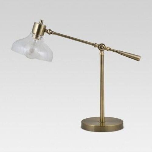 Lot of (18) Cases of 2 Crosby Glass Desk Lamps - New but Mice got into some Boxes - Lot 355