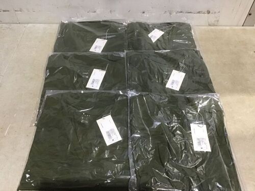 Case of (6) A New Day Green V Neck T Shirt, Medium - Lot 359
