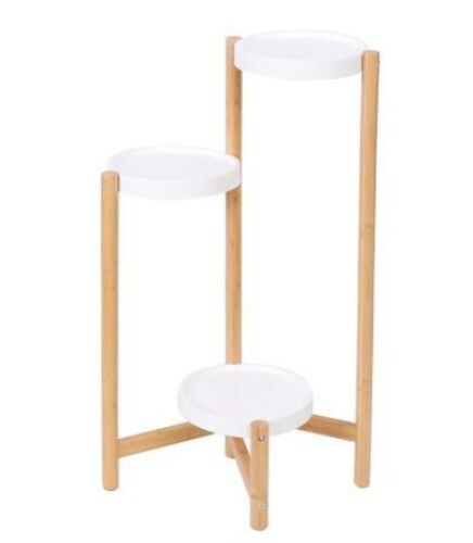 3 Tier Bamboo Plant Stand  - Lot 397