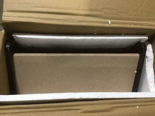 Foldable Adjustable, Non-Slip Wide Wooden Carpeted Pet Step Stairs  - Lot 470