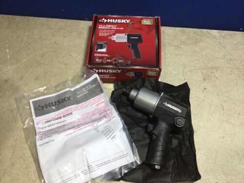 Husky 1/2 in. Impact Wrench 450 ft./lbs. - Lot 511