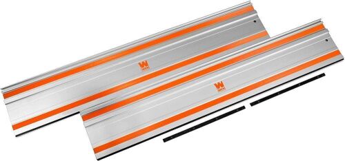 WEN CT9502 100-Inch Track Saw Track Guide Rail and Adapters  - Lot 531