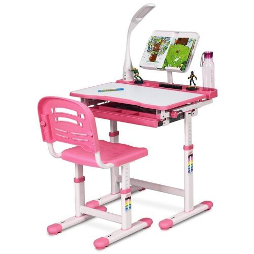 Kids Adjustable Desk and Chair Set  - Lot 548