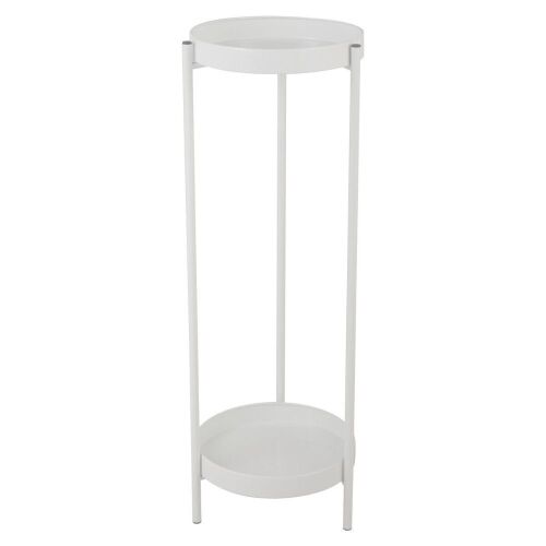 2 Tier Modern Folding Metal Plant Stand  - Lot 627