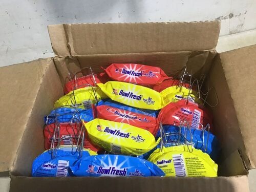 Case of (36) Bowl Fresh Value Size Bowl Deodorizer Hanging Mount 4oz - Lot 677