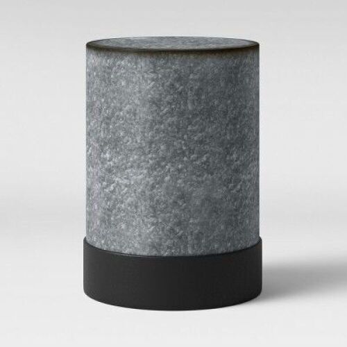 Threshold Hawley Galvanized Drum End Table - Lot 860