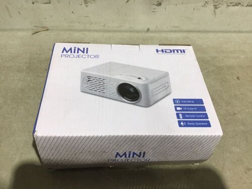 HDMI Mini Projector  - Lot 1192