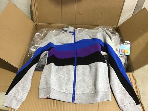 Case of (8) LEGO Collection Women's Track Jacket - Multiple Sizes  - Lot 142