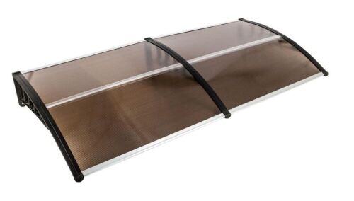 80" x 40" Window Awning Outdoor Polycarbonate Hollow Sheet - Lot 609