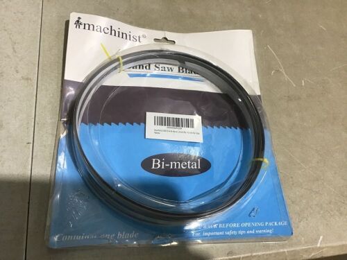 Imachinist 80" x 1/2" x .025" x 14tpi Band Saw Blade  - Lot 564