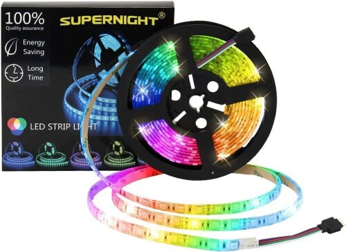 Lot of (3) SUPERNIGHT 16.4FT 5M SMD 5050 Waterproof 300LEDs RGB Color Changing Flexible LED Light Strip  - Lot 774